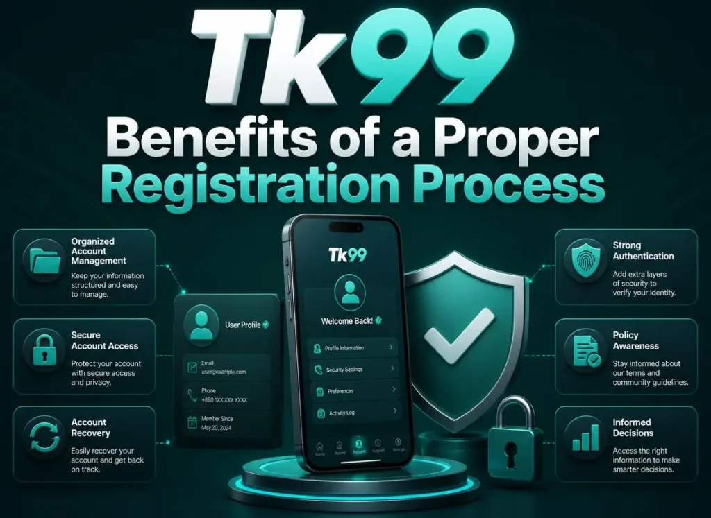 Register 4 Tk99 account security and privacy